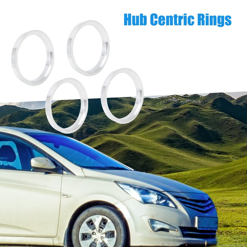 A ABSOPRO Hub Centric Rings 73.1 to 63.4 mm Aluminium
