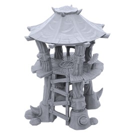 Orc Watchtower by Makers Anvil, 3D Printed Tabletop RPG Scenery and Wargame Terrain for 28mm Miniatures