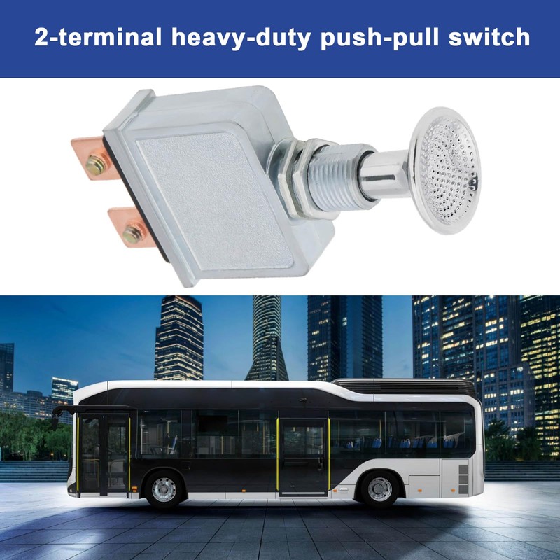 Create idea 2 Pcs 75 Amps Heavy Duty Push-Pull Switch