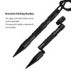 Bracelets Parachute Cord Knitting Needles Spike Kit Aluminum DIY Weaving