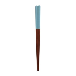 Tanaka Chopsticks Store REPOS Square Chopsticks Turquoise 9.1 inches (23 cm) Wooden Chopsticks Easy to Grab Non-slip Chopsticks Dishwasher Safe Made in Japan Non-slip Chopsticks Stylish Cute Simple