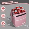 KNODEL Car Trash Can, Waterproof Car Garbage Can, Car Trash