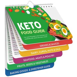 Kitchen Books with Accurate Food Entries for Quick and Easy Meals Magnetic Air Fryer Cheat Sheet Magnets Cooking, keto
