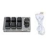 Mechanical Gaming Keypad 6 Keys 1 Knob Small USB Wireless