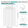 Qualirey Trap Divider Stainless Steel Small Animal Trap Fork Divider