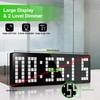 Manoive Gym Timer, 13.2 Inch Digital LED Wall Clock &