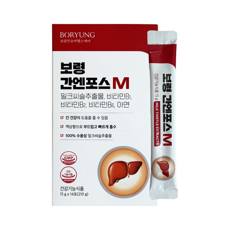 Boryeong Gan&Force M Liquid 15g x 14 packs (6) /
