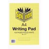 Spirax 411 Writing Pad - White Ruled A4 100 Page