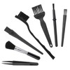 TIESOME Set of 7 Keyboard Anti Static Brushes, Plastic Handle