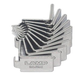 sugatune工業 Lamp Mark Aluminum Shelf, Post for Shelf Bracket 10 Pack Ap – FB20 