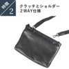 Boosters Shoulder Bag, Genuine Leather, NP Leather, Thin Leather Sacoche,