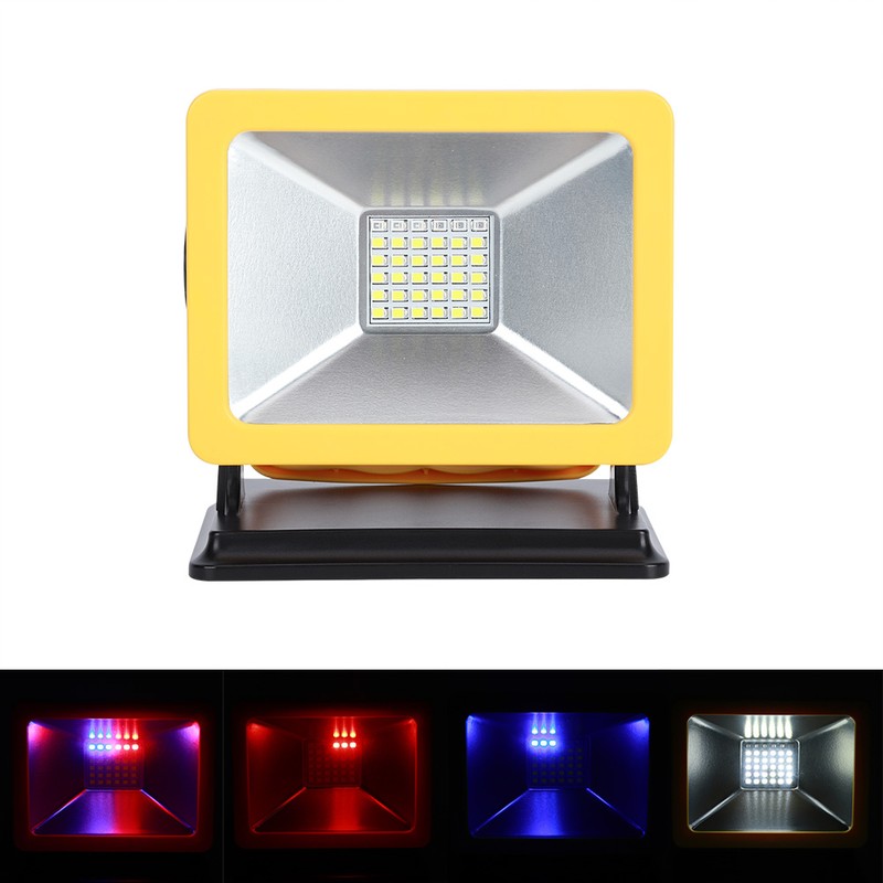 30W LED USB Rechargeable Flood Light Portable Waterproof Emergency Lights