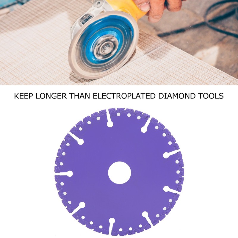 Vacuum Brazed Diamond Saw Blade Demolition Ceramic Tiles Cutting Disc