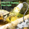 Reptile Heat Lamp,Tortoise Heat Lamp with 40CM Lengthened Gooseneck,Grow Light