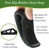Fursafe&Q Rubber Door Stopper Wedge with Holder - Child-Safe Stackable