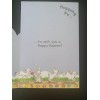 SUZY'S ZOO "HOPPING BY..." EASTER GREETING CARD