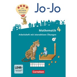 Jo-Jo Mathematik - Allgemeine Ausgabe 2018 - 4. Schuljahr: Arbeitsheft - Mit interaktiven Übungen online