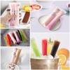 Popsicle Bags Disposable Ice Pop Bags DIY Popsicle Freezer Bags