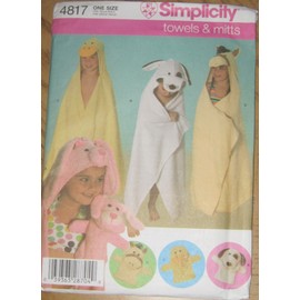 Simplicity 4817 Sewing Pattern Towels and Mitts