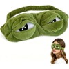 3D Frog Sleep Mask, Frog Eye Mask for Sleeping, Adjustable