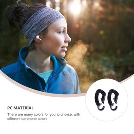 GRIRIW 2 Pack -Slip Earbud Clips for /2/1 Plastic Earphone Holders for Sports