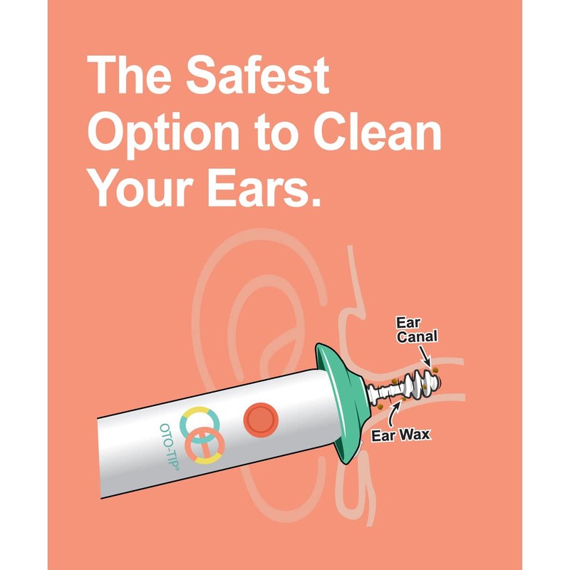 Oto-Tip Electric Silicone Spiral Earwax Series (Replacement Tip(Mix))