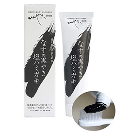 Inyan Club Eggplant Black Yaki Salt Toothpaste, 3.5 oz (100 g) x 2 Pieces