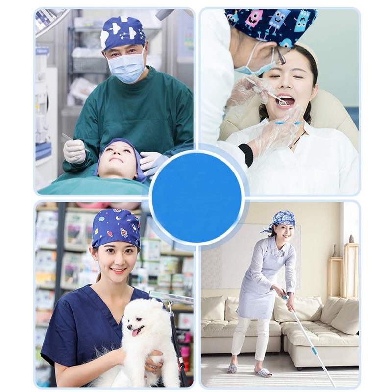 Enkudc Cute Printed Working Cap for Women/Men