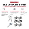 YAKIMA, SKS Lock Cores for YAKIMA Car Rack System Components,