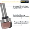 Akylin Dish Carving Router Bits, 1/2 Inch Shank 5PCS Bowl