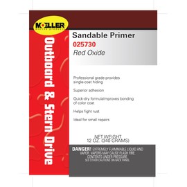 Sandable Primer Red Oxide