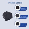 Skweawert 10 PCS RJ11 Port Anti-dust Plugs, Silicone Covers Caps