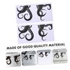 TOVINANNA 4sheets Octopus Wall Stickers Funny Toilet Decor for Bathroom