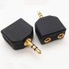 3.5mm Headphone Y Splitter, 1 Plug to 2-Jack, Ideal for