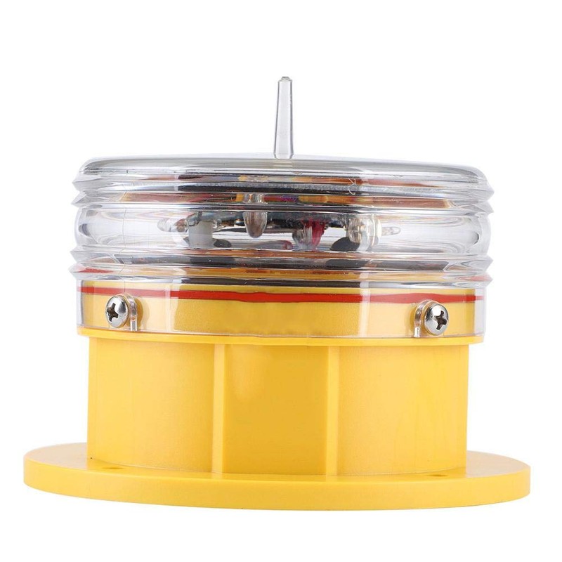 Beacon Safety Light,Solar Power Sidelight IP68 Waterproof LED Ship Marine