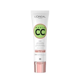 L'Oréal Paris Anti-Redness Cream with SPF, for up to 24 Hours of Moisture and Optimised Skin Tone, CC C'est Magic, 1 x 30 ml
