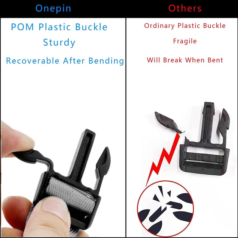aYrap Quick Release Buckle 1 Inch: 8 1 Inch D