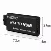 Gomia Adaptador De Vídeo Hdmi Para Ngc/n64/snes/sfc 1080p