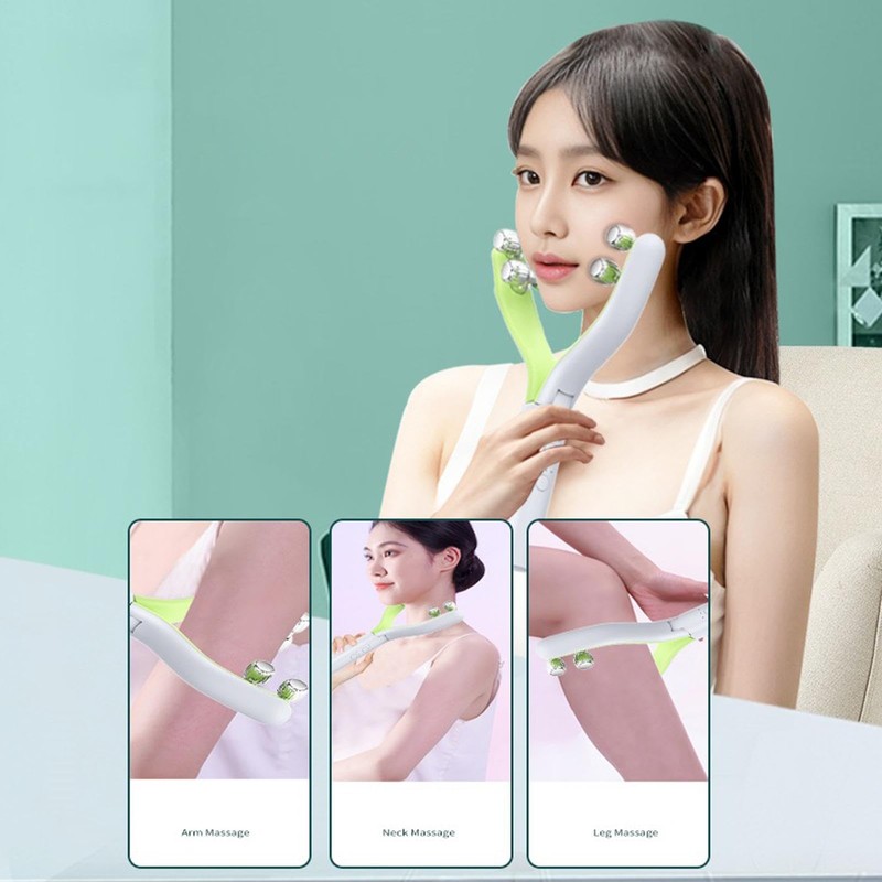 Facial Roller Massager,Sculpting Skin Care Roller Beauty Device - Adjustable