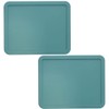Pyrex 7212-PC 11-cup Jade Dust Food Storage Replacement Lids (2-Pack)
