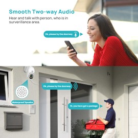 SOVMIKU NVR without Hard Drive,with Power Adapter, Wireless Network Video Recorder, 8CH Expandable Cameras, Only Work with Sovmiku Wireless Cameras,Motion Detection, Full Color Night Vision