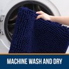 OLANLY Bathroom Rugs 24x16, Extra Soft Absorbent Chenille Bath Rugs,