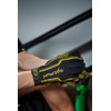 Optimum Junior Velocity Rugby Gloves, Black/Yellow, 3X-Small (Mini)