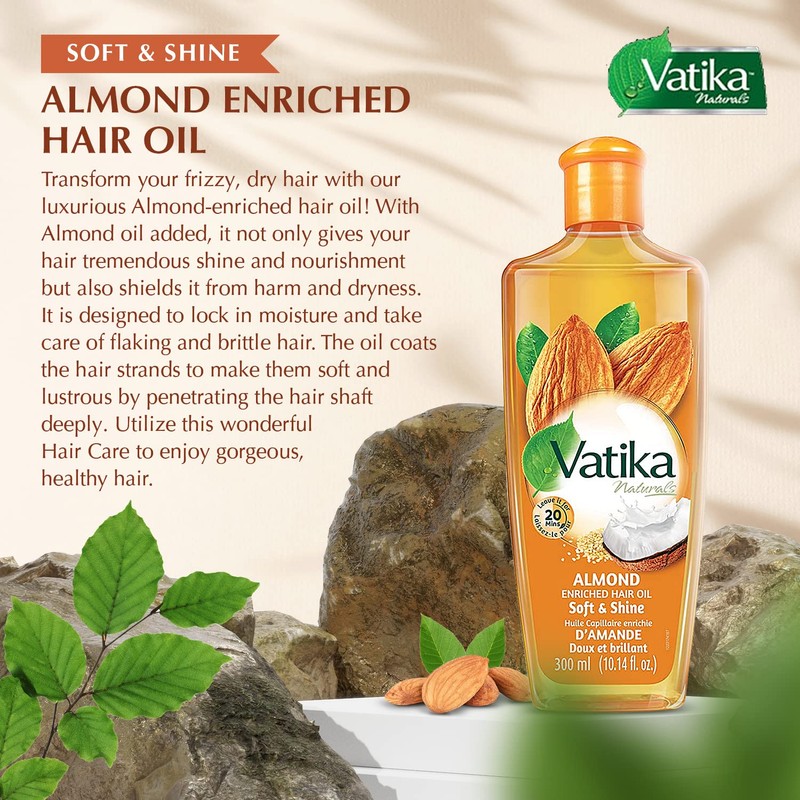 Dabur Hair Oil, Natural Moisturizing, Strengthening Serum for Healthy Scalp,