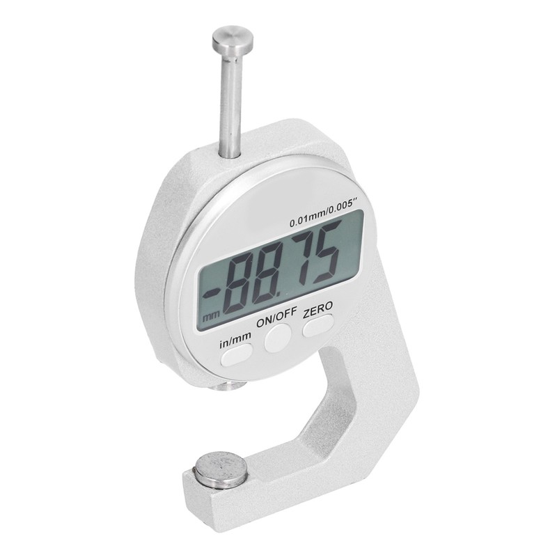 Digital Thickness Gauge LCD Large Low Power Consumption Convenient Sturdy