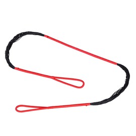 CENPEK 26.5 Inch Bow String for CRS-004C Crossbow 175Lbs Draw Weight Polyester Fiber Red Black