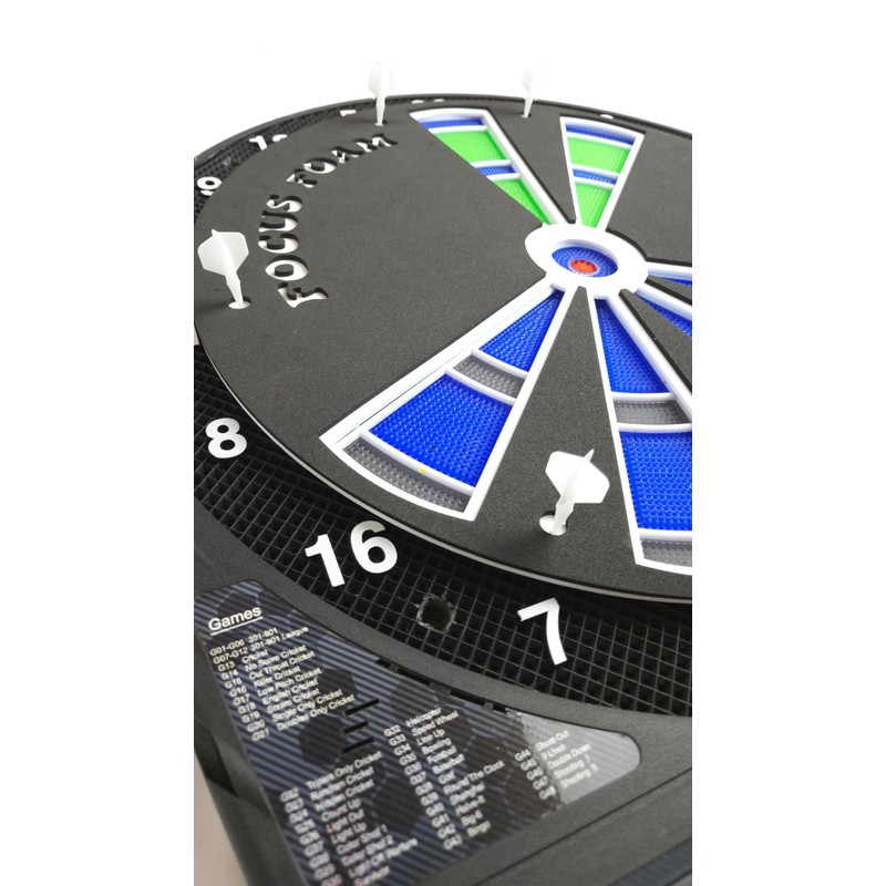 Focus Foam Soft Tip Dartboard Trainer Essentials, 2 Pack (15.5"