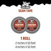 Liquid Rubber Waterproof Seam Tape, Multi-Surface Butyl Tape, 4 in