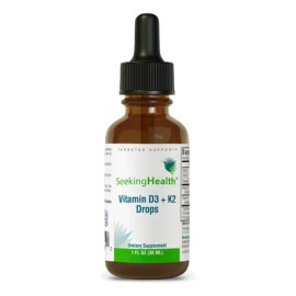 Suplemento Seeking Health Vitamina D3 + K2 30 Ml