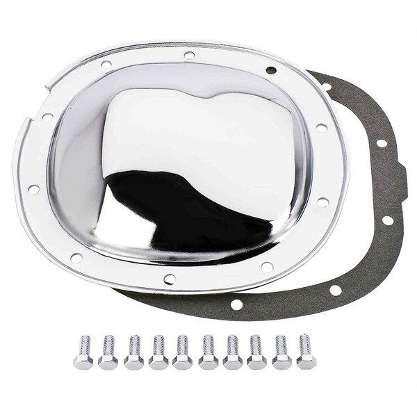 JEGS Chrome Differential Cover | Fits 1977-1986 GM 7.5“ 10-Bolt